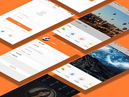 心晴  交互原型圖及效果圖