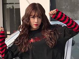 学院风原宿风女装模特拍图 女装网拍 韩版女装模特摄影