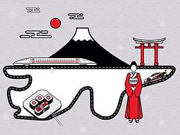 Porsche Carrera Cup Asia - Infographic poster