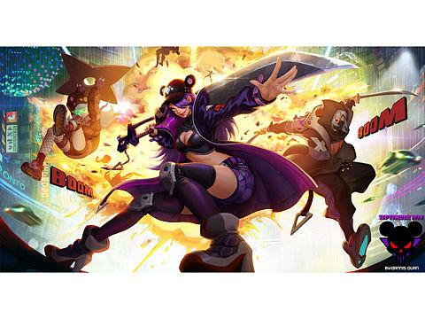 TEAM PURPLE RAT（個(gè)人主頁-ZNDc2MDEwMjQ=） - 商業(yè)插畫 - 站酷設(shè)計(jì)師Dannisduan原創(chuàng)素材 - 站酷ZCOOL