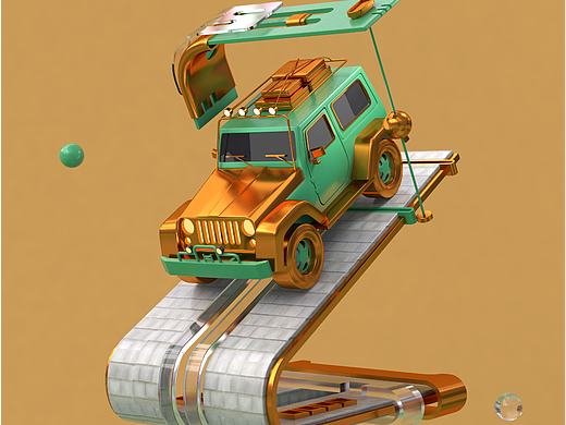 C4D作业（个人主页-ZNjY2OTEwNTI=） - 其他三维 - 站酷设计师请叫我老张原创素材 - 站酷ZCOOL