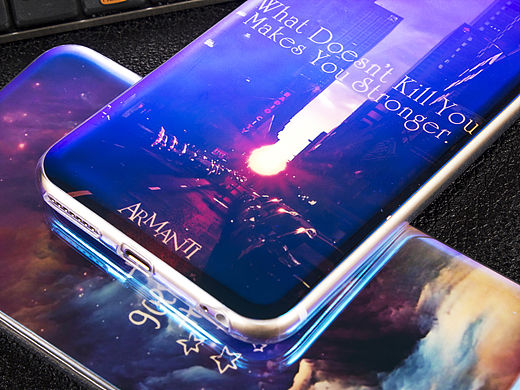 3C数码 星空 蓝光手机壳 摄影 拍摄