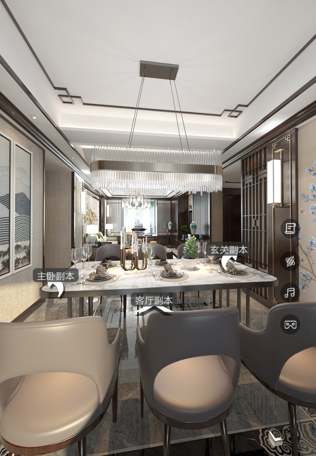 美式客餐厅 - 效果图交流区-建E室内设计网
