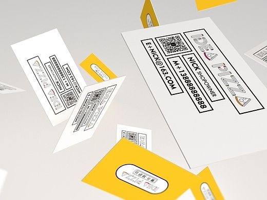 《Idea Pizza一点披萨》部分品牌设计(二)