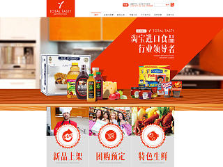 精致食品淘宝首页设计食品页面设计食品网页设计淘宝食品店铺设计食品店铺策划鬼谷子视觉专家品牌策划