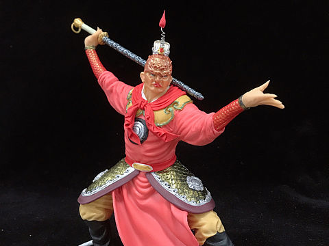 康健面塑作品《西游妖王》