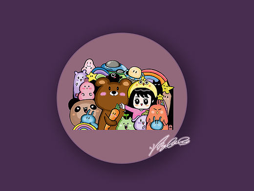 全家福电脑屏保