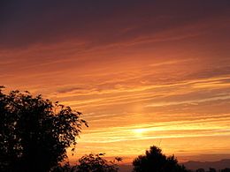 夕阳西下
