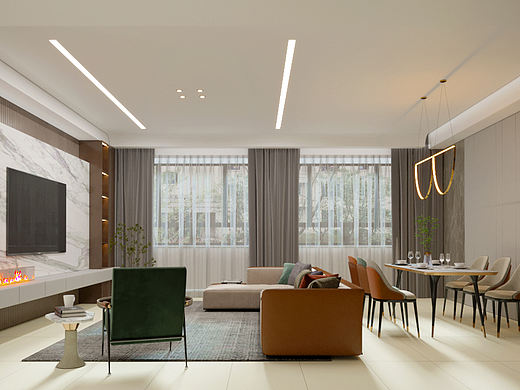 家裝現(xiàn)代簡(jiǎn)約（個(gè)人主頁(yè)-ZNTY5NTY2NzY=） - 家裝設(shè)計(jì) - 站酷設(shè)計(jì)師Z00103526原創(chuàng)素材 - 站酷ZCOOL