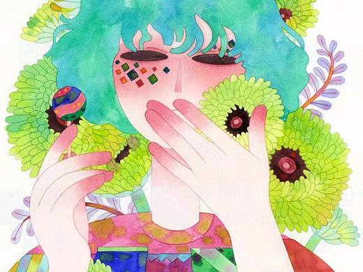 植物·屋子·女孩系列――9