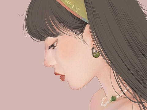 人像插画