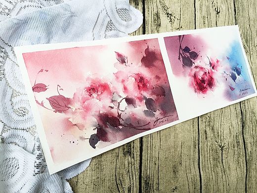 除草第一波，3張花（個人主頁-ZMTUyODMzMjQ=） - 繪畫 - 站酷設(shè)計師Zgoudan狗蛋啊原創(chuàng)素材 - 站酷ZCOOL