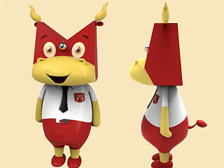 湛江王府井百货卡通形象设计  礼品盒·HAPPY--黄丽茹