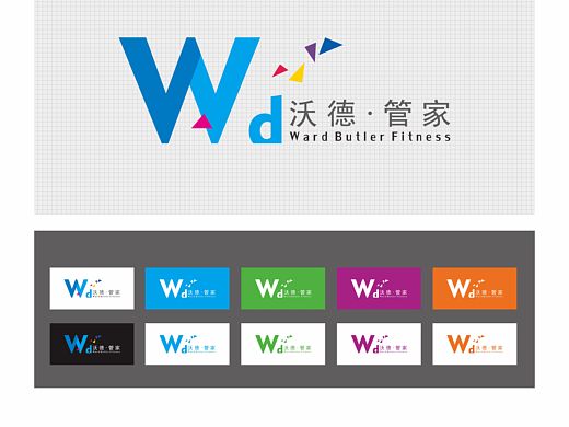 沃德·管家健身会馆LOGO设计