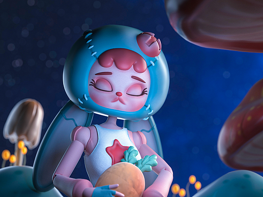 Robo阿兔︱原创IP设计 潮玩作品