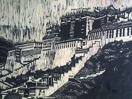 自刻版画