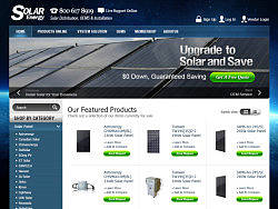 光伏产品网站设计