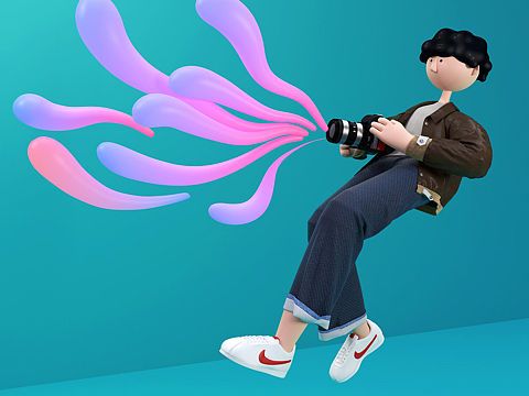 C4D人物建模