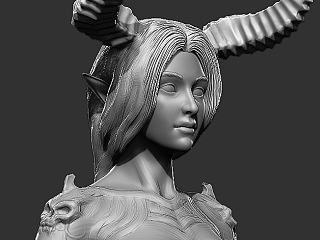 暗黑ZBRUSH（個人主頁-ZNzI0NTY4NA==） - 人物/生物 - 站酷設(shè)計師銀狐御三維工作室原創(chuàng)素材 - 站酷ZCOOL