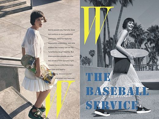 W杂志春季宣传画册