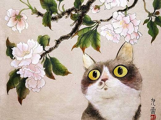 一组假工笔