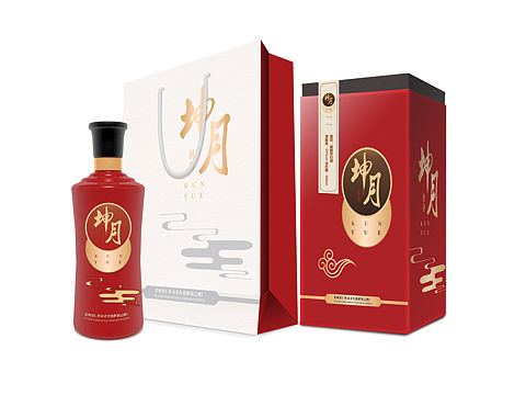 坤月酒（个人主页-ZMjUzODUzMTI=） - 包装 - 站酷设计师山高高湖漂漂原创素材 - 站酷ZCOOL