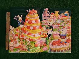 兔子??熊貓蜜蜂小熊??蛋糕