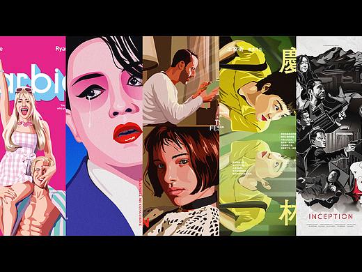 2023年插画合集|电影海报系列（1）