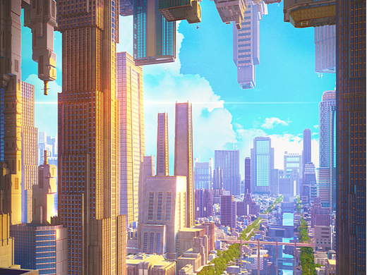 大型场景建模，闻到显卡的体香了吗