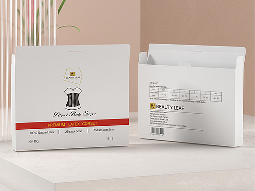 包装盒设计刀线图