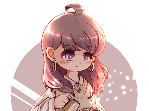 倒咖啡的少女