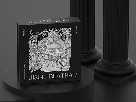 尚智×UISGE BEATHA｜苏格兰威士忌包装｜食品包装设计