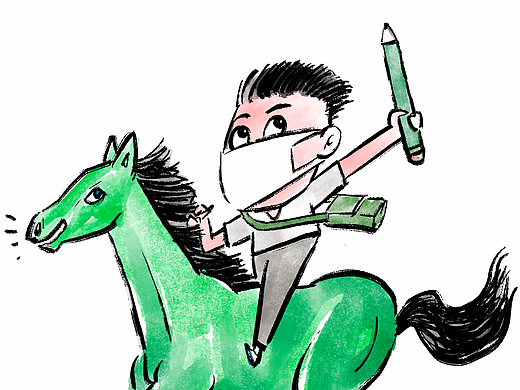 漫画 /  还是高考的味道……