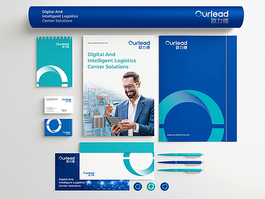 仓储物流品牌设计|logo设计|VI设计|欧力德&问鹿