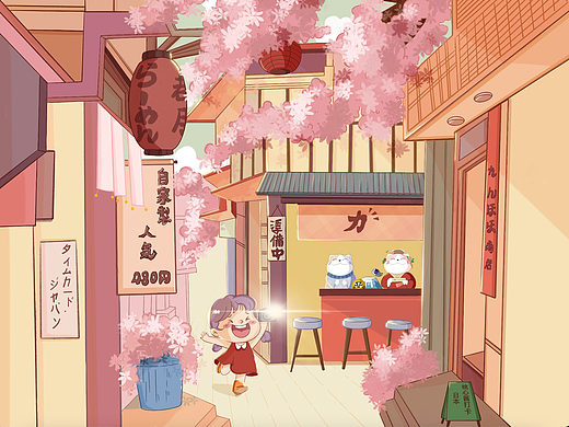 去日本看看樱花