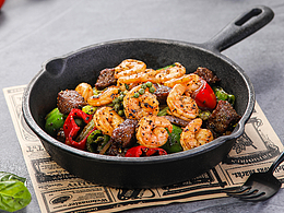 绿茵阁西餐 X 城市上空｜无国界料理拍摄