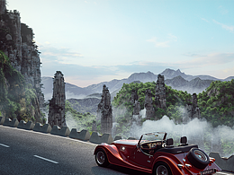 Morgan Plus Four - CGI