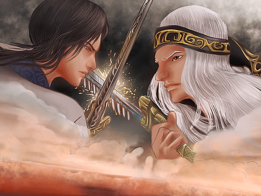 秦时明月动漫概念插画