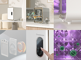 母婴消毒柜三维动画