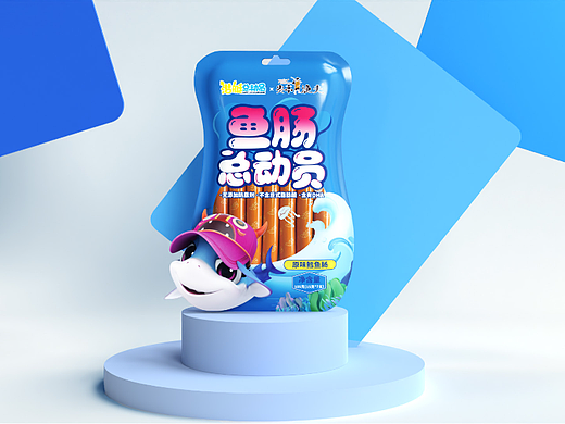 炎亭渔夫ip鱼肠效果图