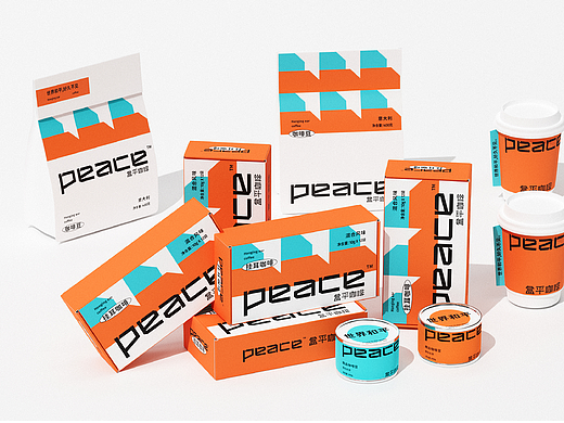 Peace 盒平咖啡丨品牌视觉设计