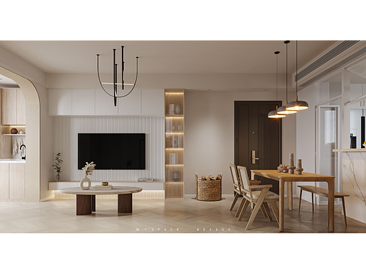 【苏州吴江-河风印月】原木简约风