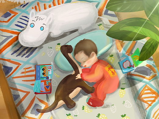 睡梦中的小可爱