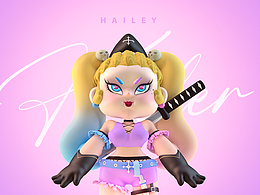 原创IP女杀手海莉BB