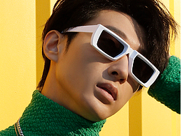 大牌風(fēng) 眼鏡拍攝 時(shí)尚明亮撞色系列