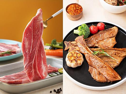 扇子骨拍摄/美食摄影