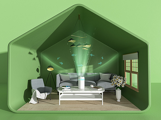 YJ | 超声波雾化除螨仪 | 全案分享