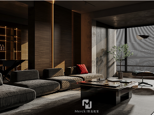 默克视觉设计|高冷暗黑系