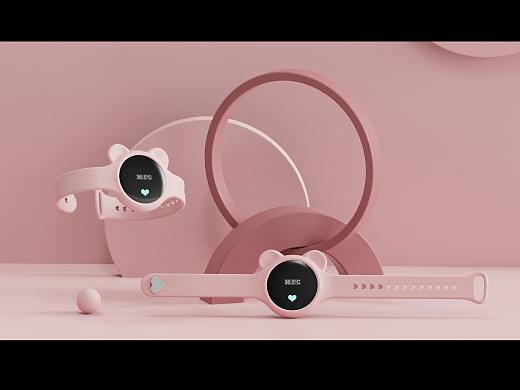 防走失智能提醒器儿童定位精准测温小孩防丢失手环