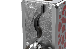 面板-云纹钢/大马士革钢